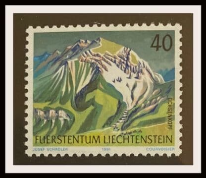 Liechtenstein Scott # 933A Mint Never Hinged