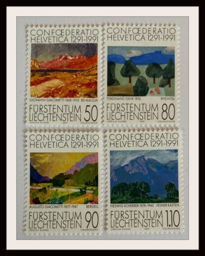 Liechtenstein Scott # 960-963 Mint Never Hinged