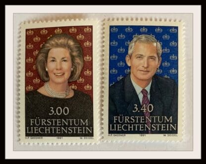 Liechtenstein Scott # 967-968 Mint Never Hinged