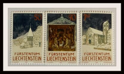 Liechtenstein Scott # 991-993 Mint Never Hinged