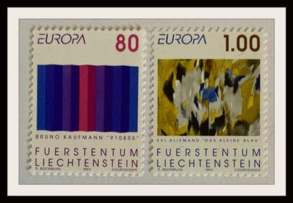 Liechtenstein Scott # 995-996 Mint Never Hinged