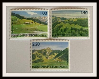 Liechtenstein Scott # 1384-1386 Mint Never Hinged