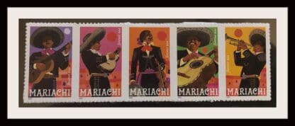 Scott # 5703-5707b Mariachi Mint Never Hinged