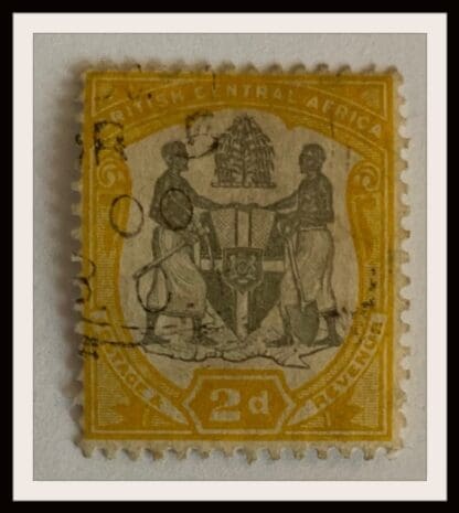 British Central Africa Scott # 45 Used