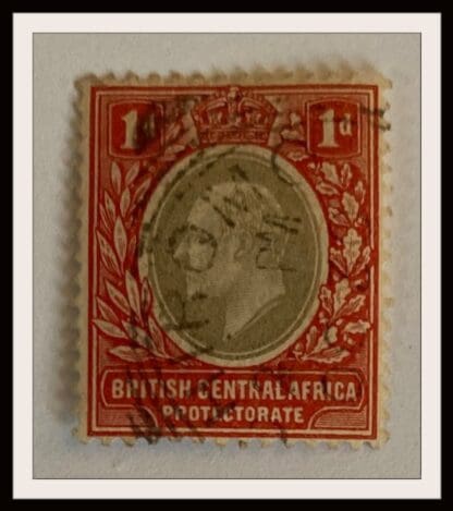 British Central Africa Scott # 60 Used