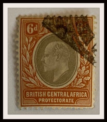 British Central Africa Scott # 63 Used