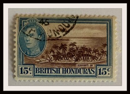 British Honduras Scott # 121 Used