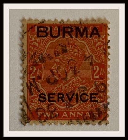 Burma Scott # O5 Used