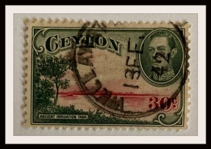 Ceylon Scott # 285 Used