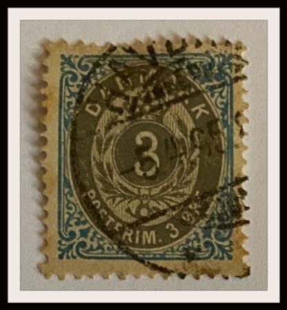 Denmark Scott # 25c Used