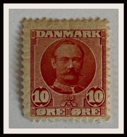 Denmark Scott # 73  Mint Hinged