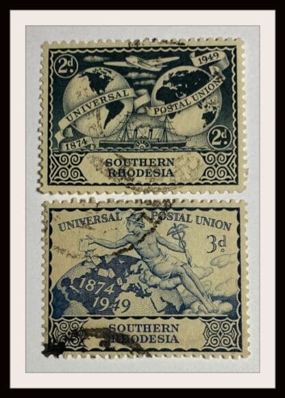 Southern Rhodesia Scott # 71-72 Used