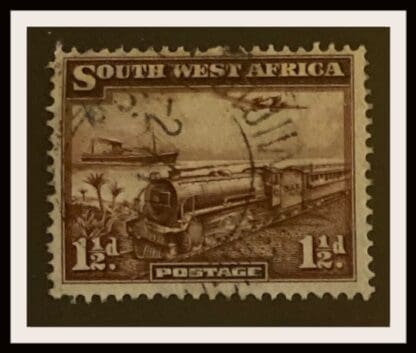 South West Africa Scott # 110a Used