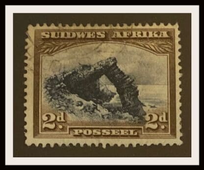 South West Africa Scott # 111b Used