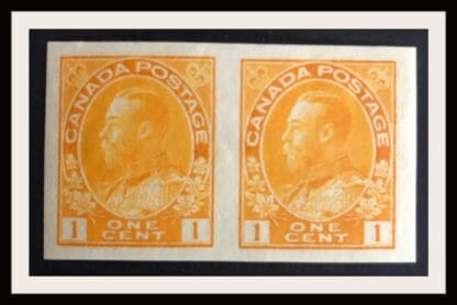 Canada Scott # 136 Mint Hinged Pair