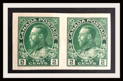 Canada Scott # 137 Mint Hinged Pair