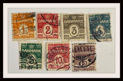 Denmark# 57-63 Used