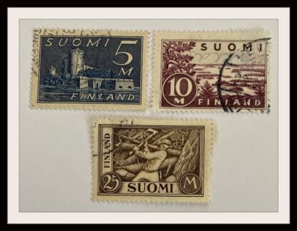 Finland Scott # 177-179 Used