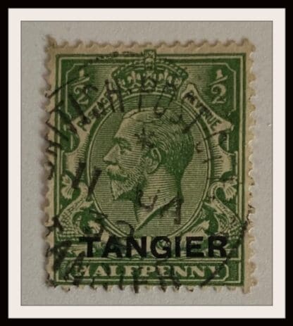 Great Britain Offices in Tangiers Scott # 50 Used