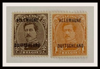 Germany Scott # 1N1-1N2 Mint Hinged