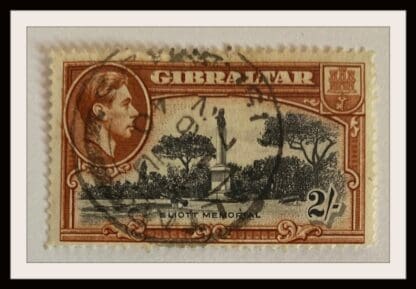 Gibraltar Scott # 115a Used