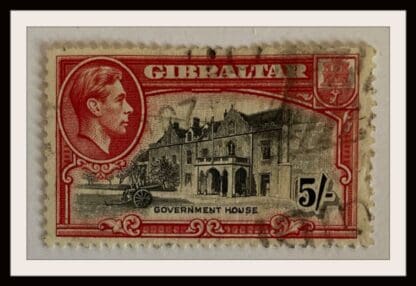 Gibraltar Scott # 116 Used