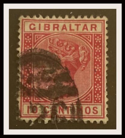 Gibraltar Scott # 3 Used