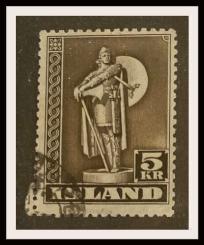 Iceland Scott # 230 Used