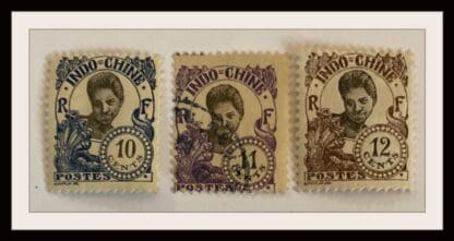 Indo China Scott # 107-109 Used