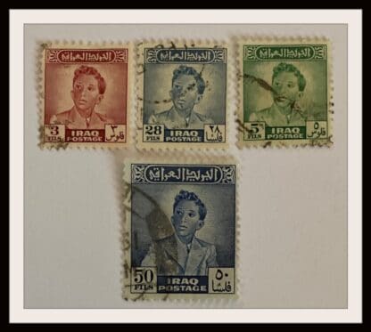 Iraq Scott # 133-134/137-138 Used