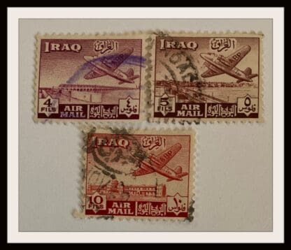 Iraq Scott # C2-C4 Used