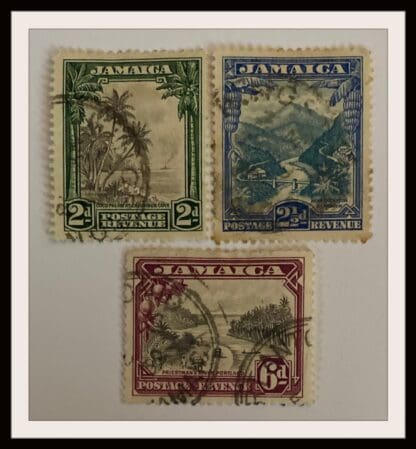 Jamaica Scott # 106-108 Used