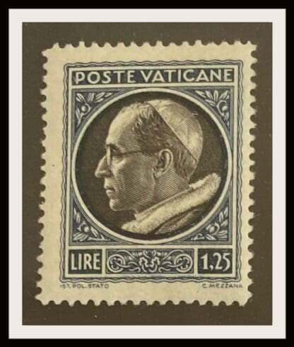 Vatican Scott # 74 Mint Hinged