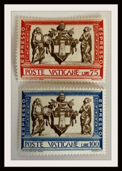 Vatican Scott # E15-E16 Mint Hinged