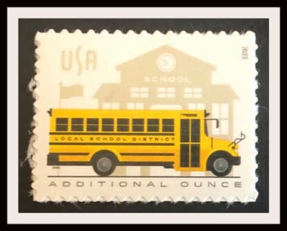 Scott # 2023 School Bus Mint Never Hinged