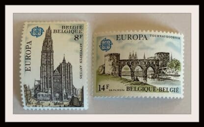 Belgium Scott # 1013-1014 Mint Never Hinged (Europa)