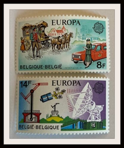 Belgium Scott # 1031-1032 Mint Never Hinged (Europa)