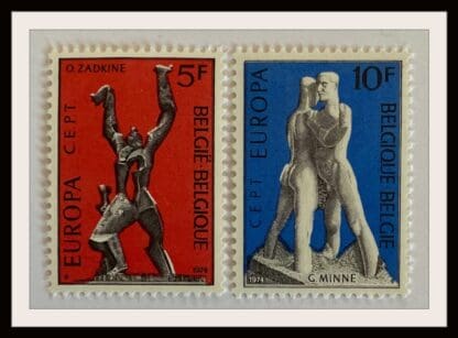 Belgium Scott # 868-869 Mint Never Hinged (Europa)