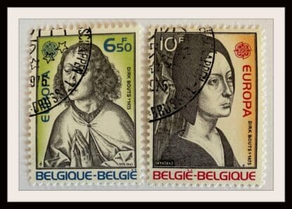 Belgium Scott # 920-921 Used (Europa)