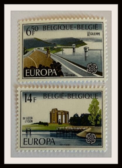 Belgium Scott # 985-986 Mint Never Hinged (Europa)