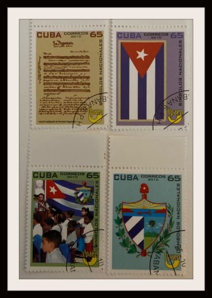 Cuba Scott # 5174-5177 Used