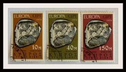 Cyprus Scott #416-418 Used (Europa)