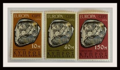 Cyprus Scott #416-418 Mint Never Hinged (Europa)