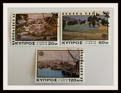 Cyprus Scott #475-477 Used (Europa)