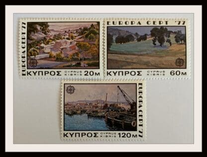 Cyprus Scott #475-477 Mint Never Hinged (Europa)