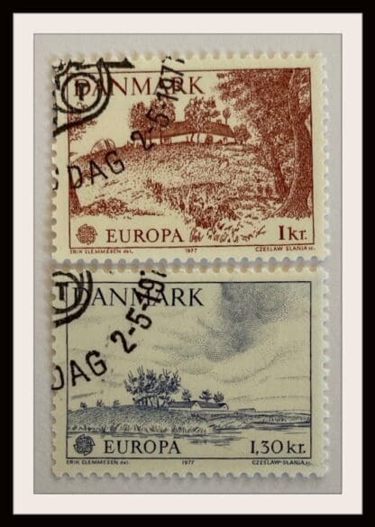 Denmark Scott #600-601 Used (Europa)