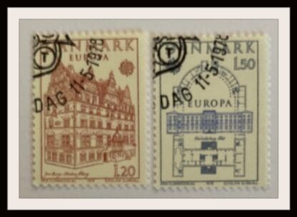 Denmark Scott #614-615 Used (Europa)