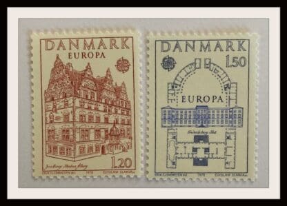 Denmark Scott #614-615 Mint Never Hinged (Europa)