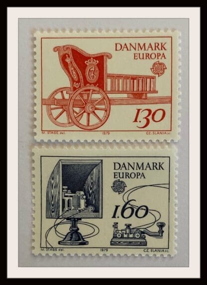 Denmark Scott #651-652 Mint Never Hinged (Europa)