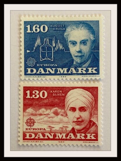 Denmark Scott #664-665 Mint Never Hinged (Europa)